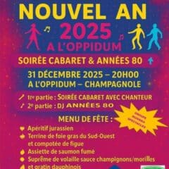 Soirée du Nouvel An avec le FC Champagnole