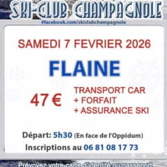 Sortie Ski à Flaine