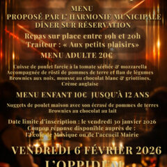 Soirée Cabaret de l&rsquo; École de Musique