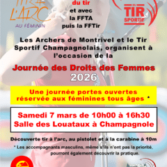Les archers de Mont-Rivel et le tir sportif : Journée des Droits des Femmes