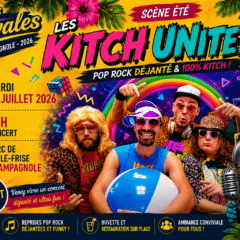 Scène d&rsquo;été  » Les Kitch United « 