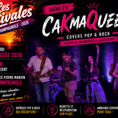 Scène d&rsquo;été CaKMaqueen en concert !
