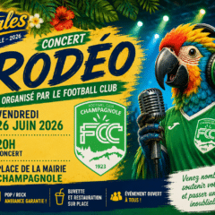 Concert  » Rodéo  » organisé par le FCC