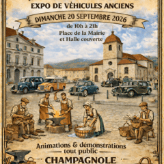 Journée des vieux métiers & Exposition de véhicules anciens